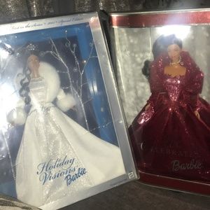 Holiday Visions African American 2003 Barbies